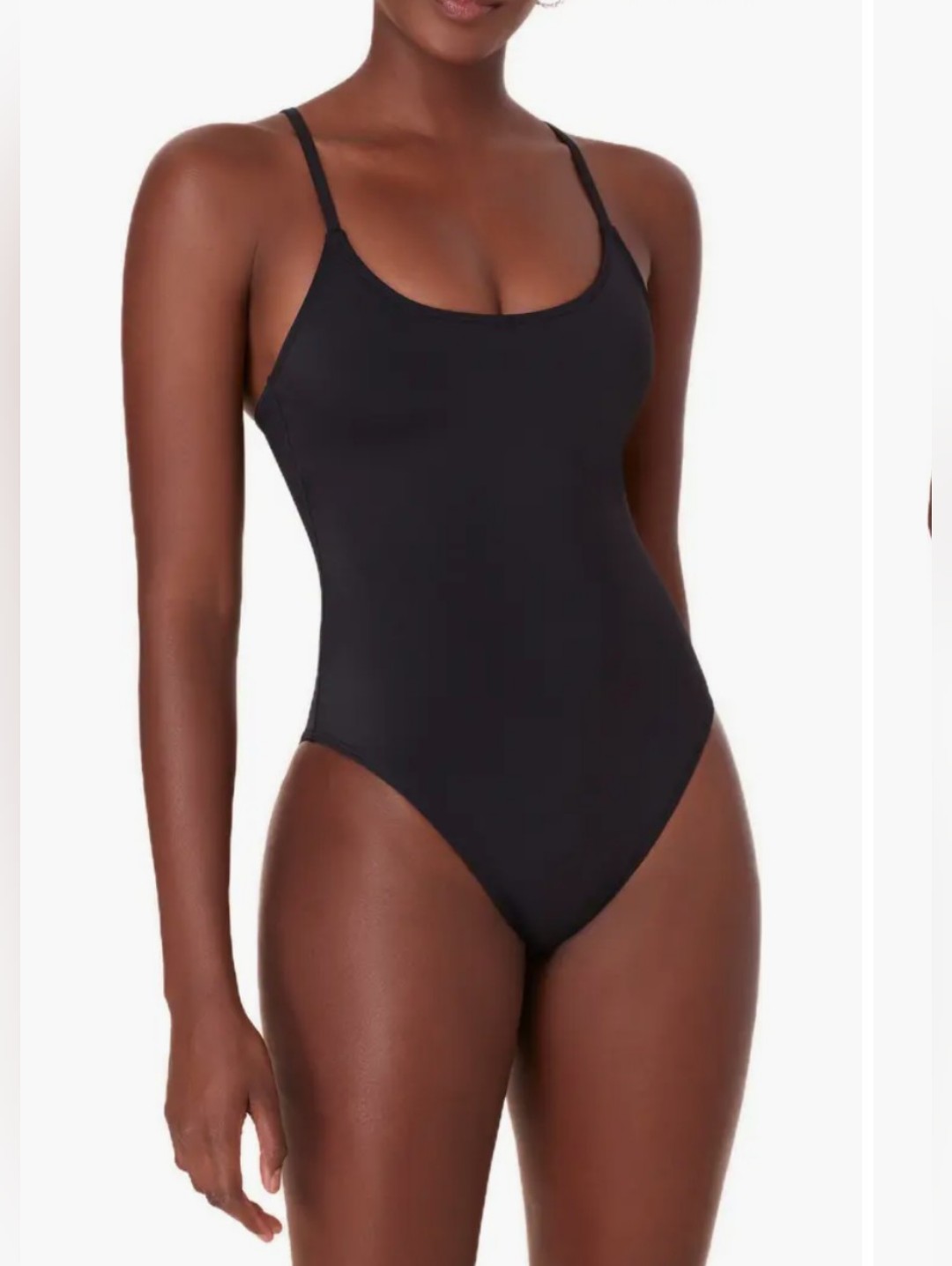 Nwt Andie Black The Amalfi One Piece Classic Swimsuit Size Large